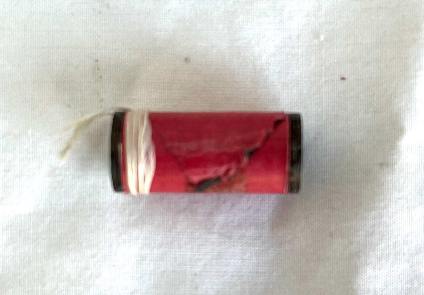 WW2 SOE Merlin Spy Camera with Film and Pigeon Leg Film Container hidden in Tin of Clotted Cream