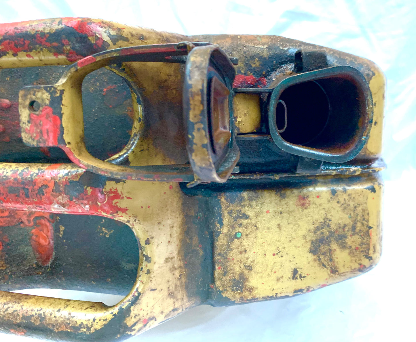 WW2 British Jerry Can dated 1943 from Normandy - Desert Rats.