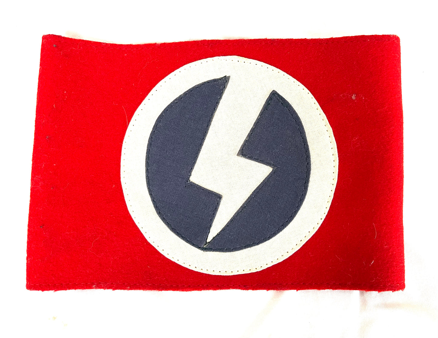 Pre WW2 Oswald Moseley Black Shirts original Armband and Blackshirt original Newspaper dated 1937.