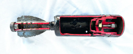 WW2 British 2 Inch HE Mortar Cutaway dated 1940 - inert