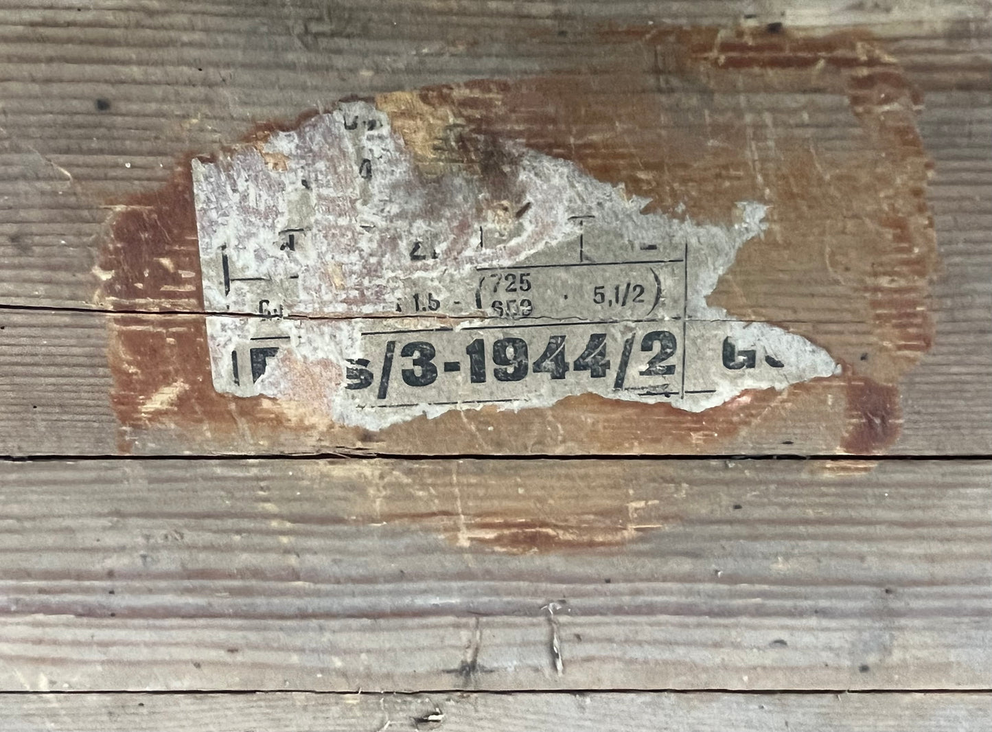 WW2 King Tiger Transit Case - Dated 1944