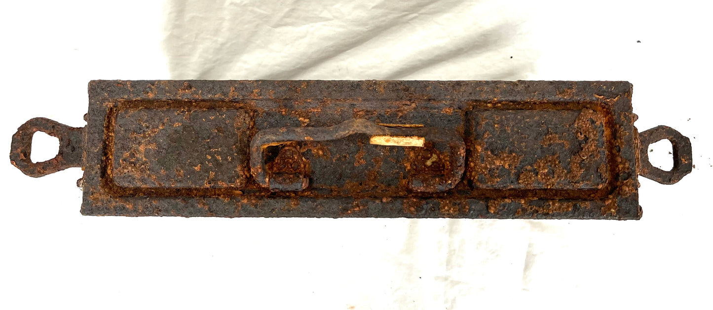 WW2 German MG34/42 ammo tin recovered from the Battle of Walcheren 1944. (1)