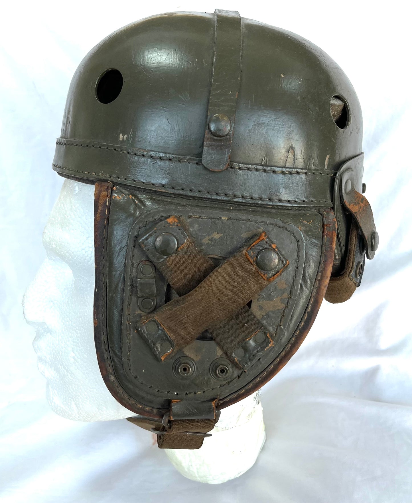 WW2 US Model M-1938 Tankers Helmet.