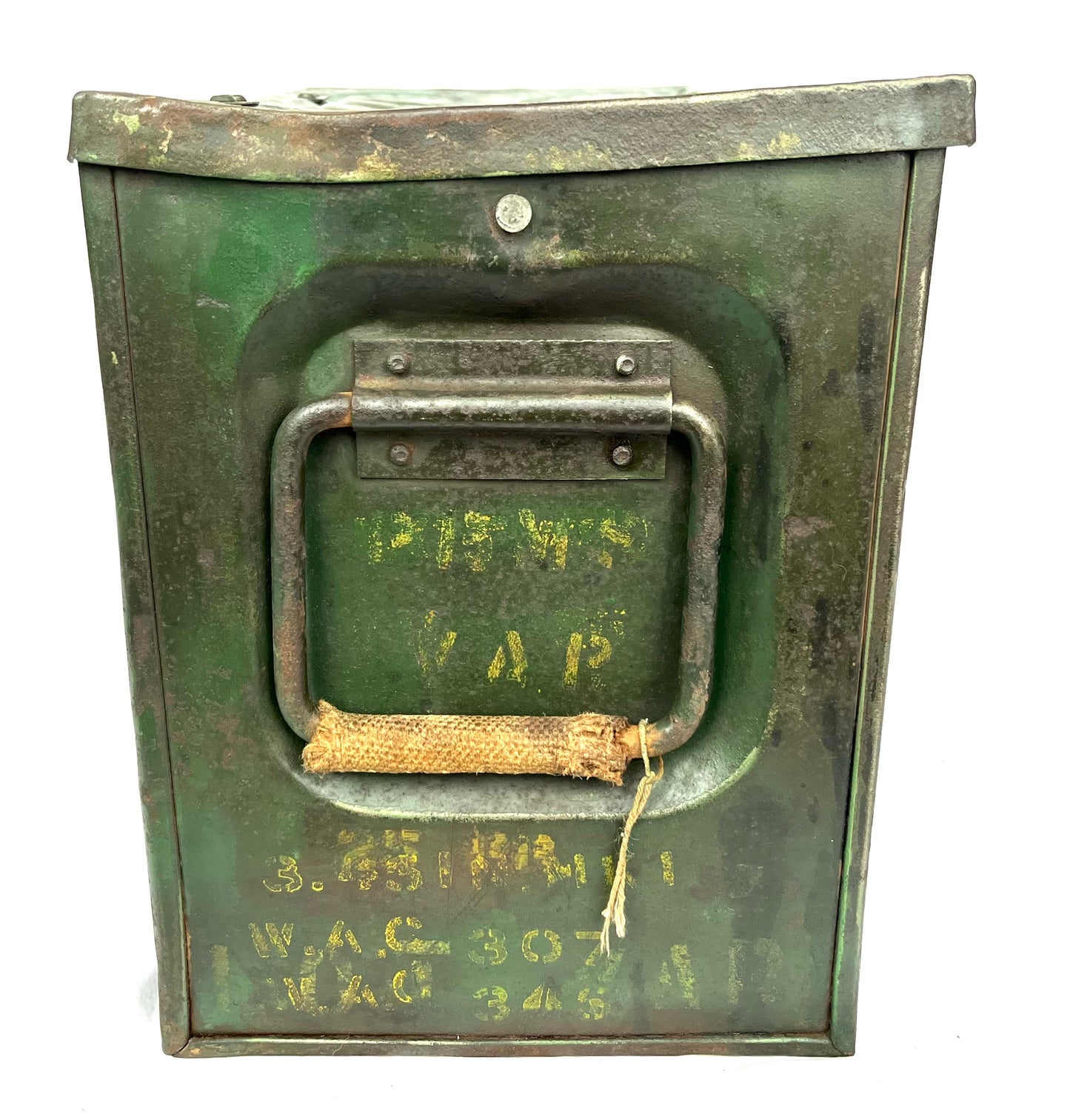 WW2 British 25 Pounder Shell Case Transit Box - Dated 1937 - from Dunkirk - Complete With Internal Racks.