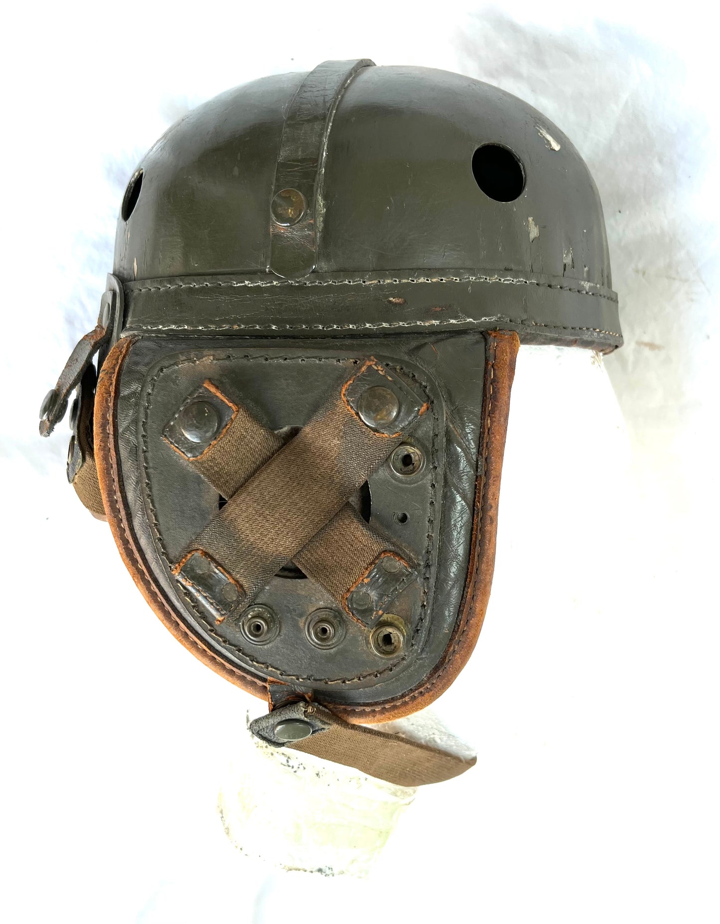 WW2 US Model M-1938 Tankers Helmet.