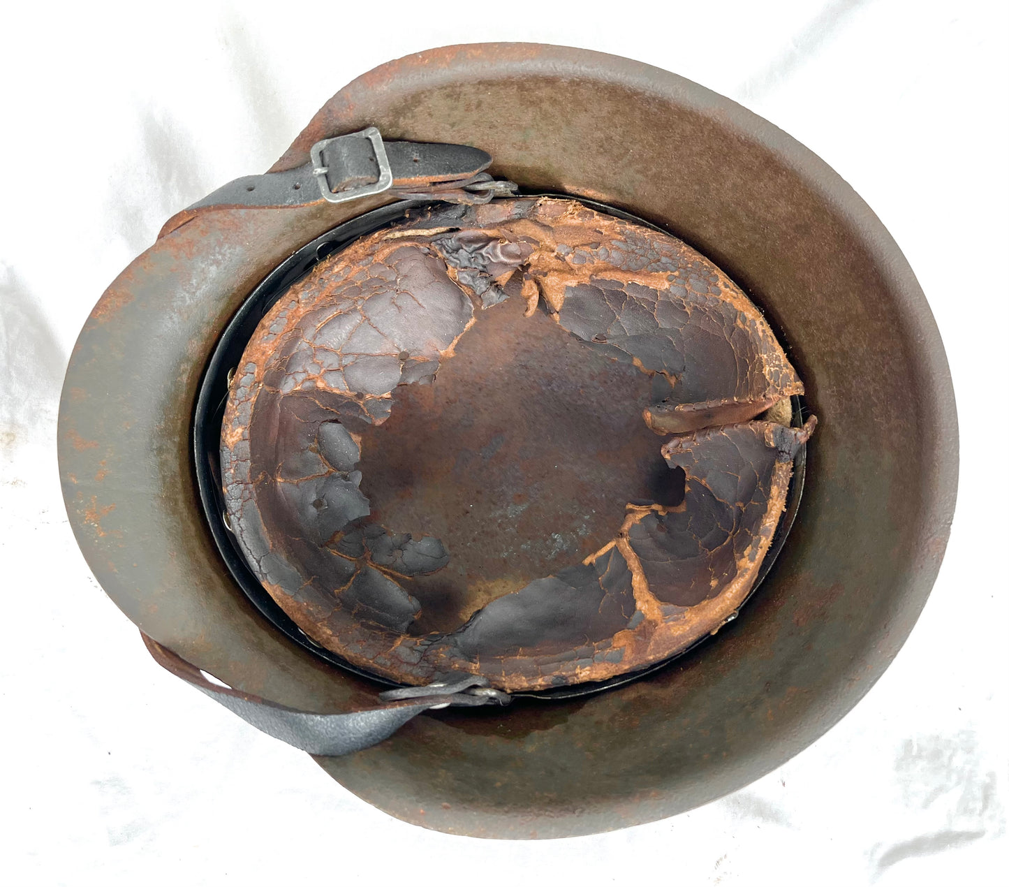 WW2 German M42 Helmet found Norway