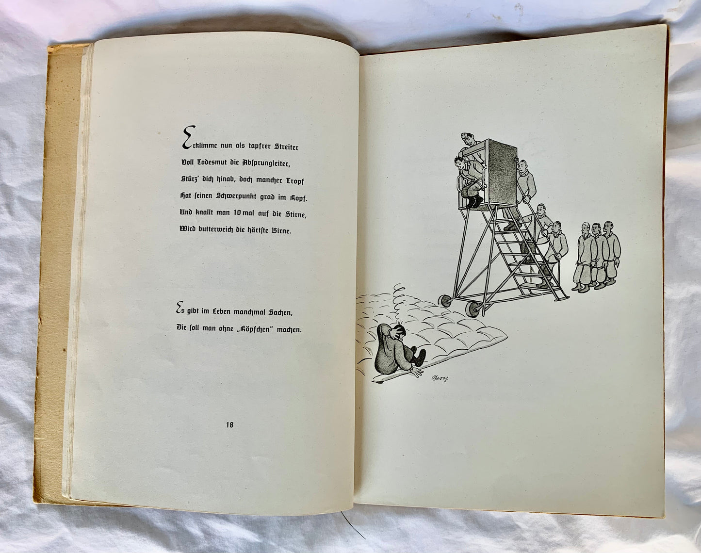 Very Rare 1941 dated Fallschirmjäger book ‘This is how you become a Parachuter’ 94 pages of pictures and text.