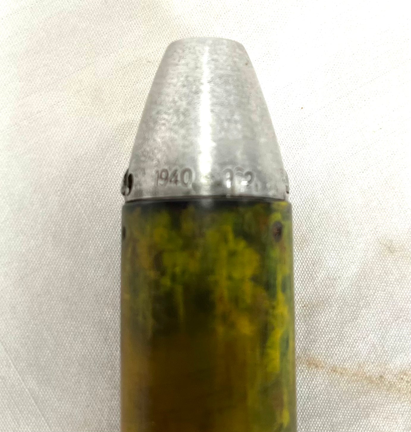 WW2 German Messerschmitt ME109 20mm Cannon Round. Battle of Britain. Dated 1940.