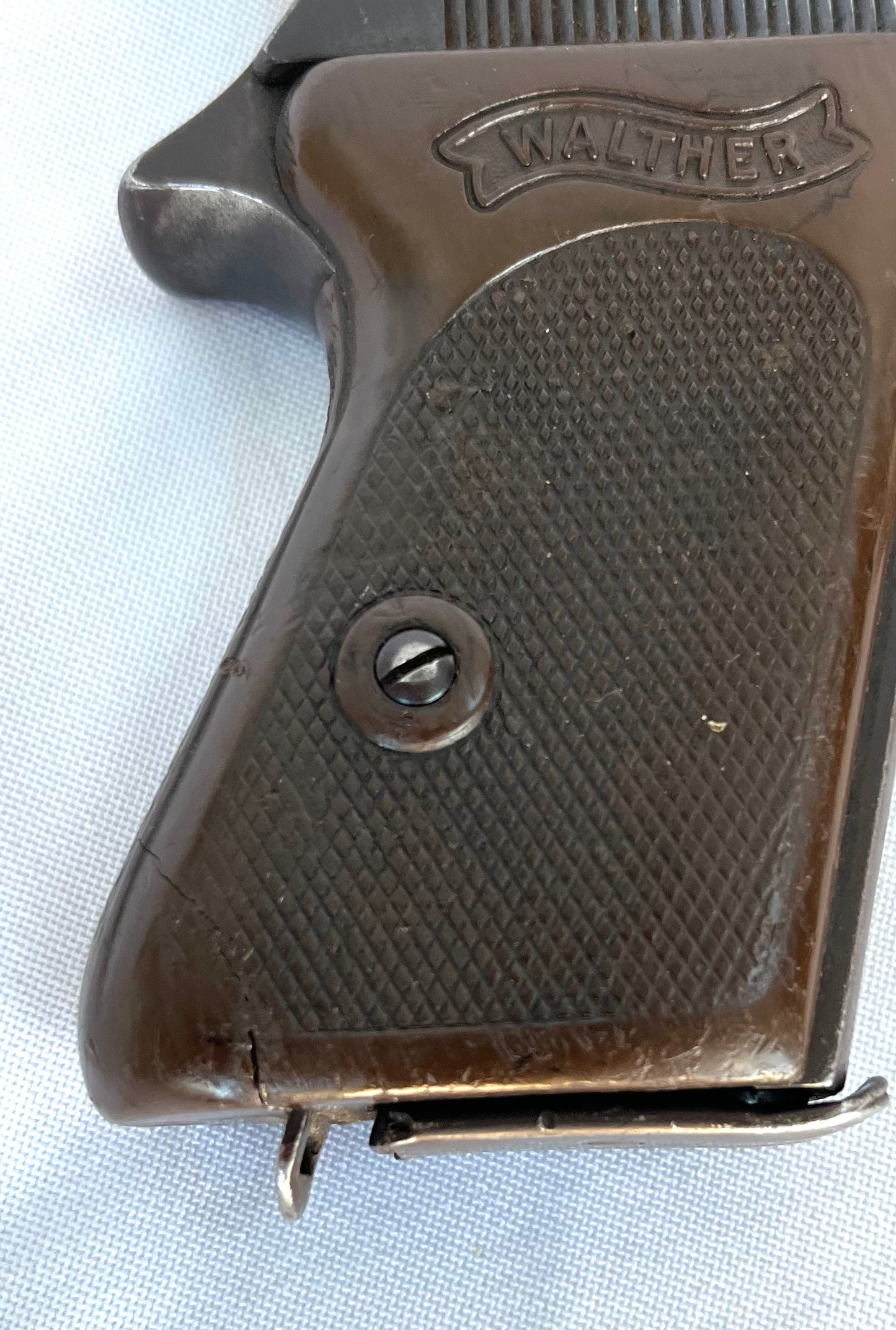 Deactivated Weimar PPK pistol. Matching Serial numbers