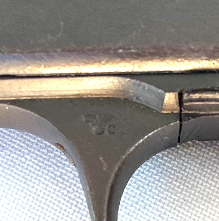 Deactivated WW2 Nazi Sauer 7.65 pistol. With Nazi eagle stamps.