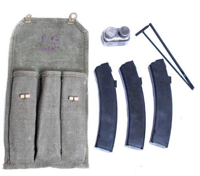 Deactivated Russian designed PPS43 Sub machine Gun in excellent condition. Full matching numbers with accessories.