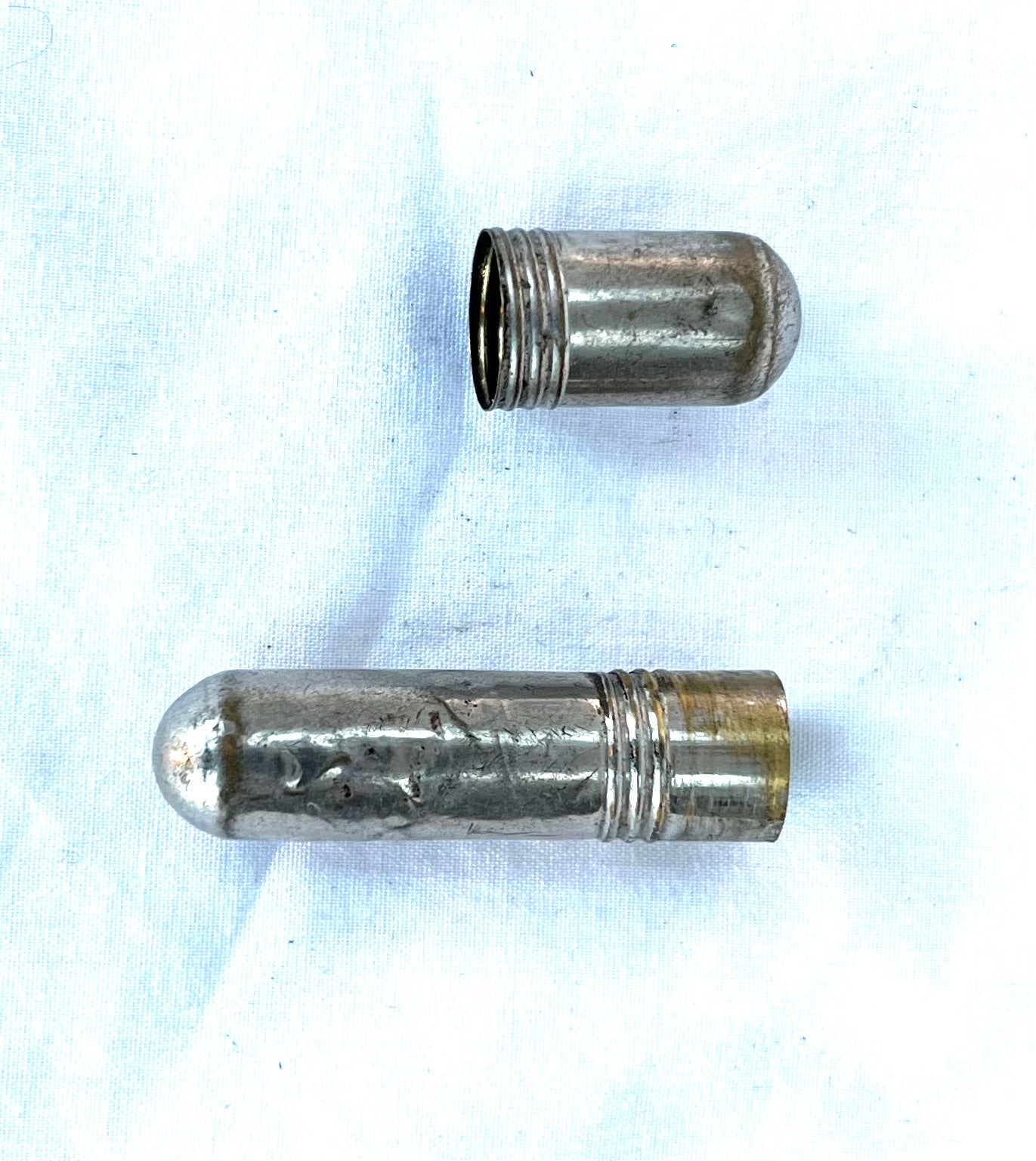 WW2 SOE/Resistance Male Agents concealed message container plug.