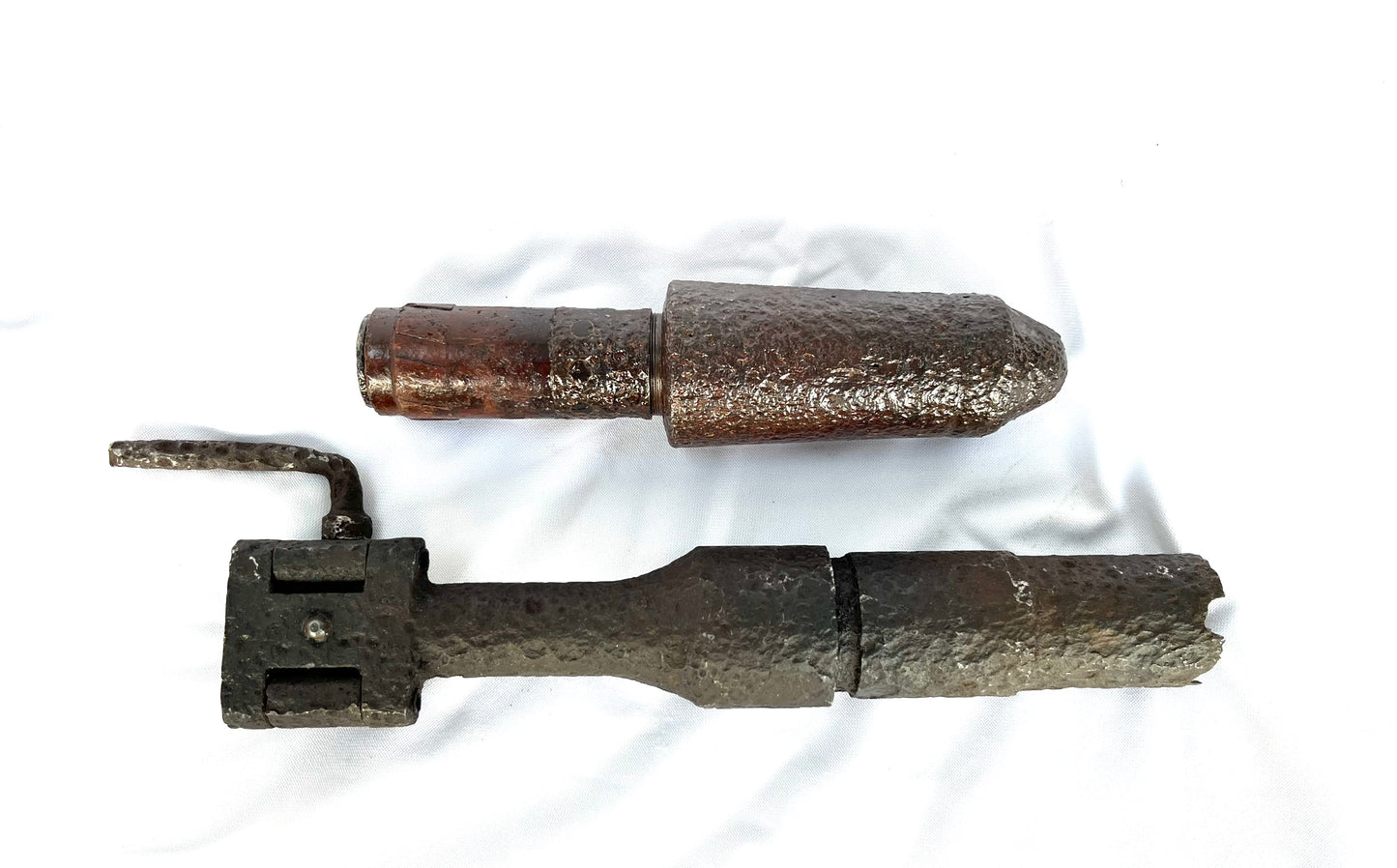 WW2 German K98 Rifle Grenade Launcher withHE Rifle Grenade - inert.