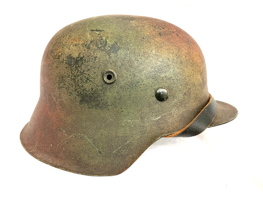 WW2 German M42 Camo Helmet