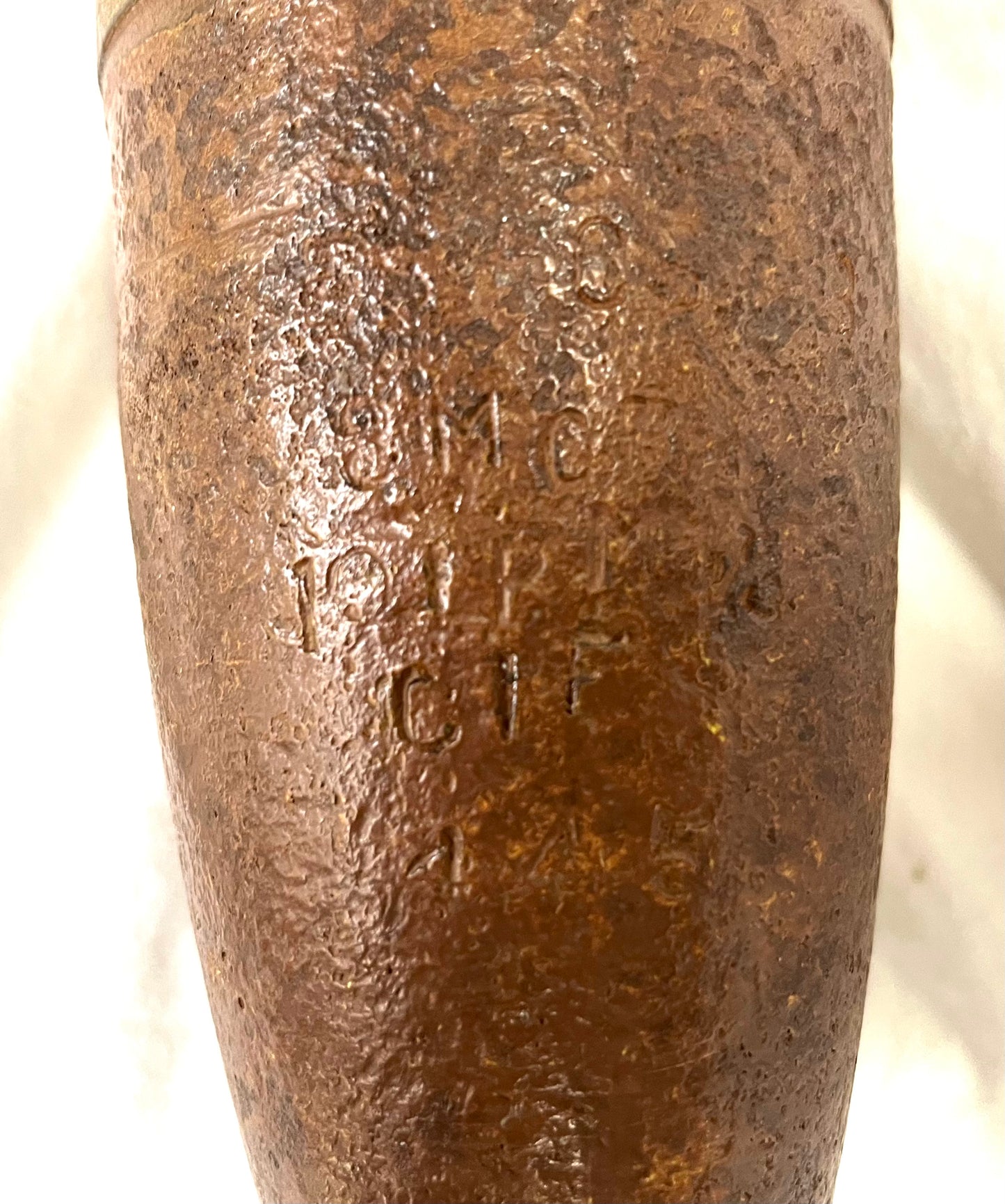 WW2 British 3 inch Mortar Round Complete dated 1944 - Inert