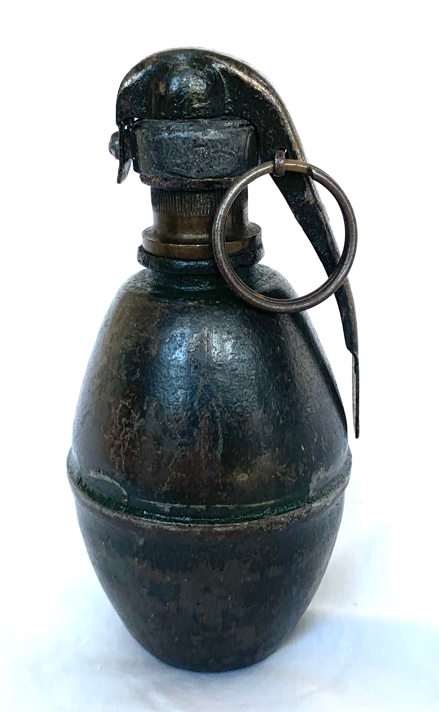 WW1 French Model 1916 Suffocante Gas Grenade. Fabulous rare original condition - inert.