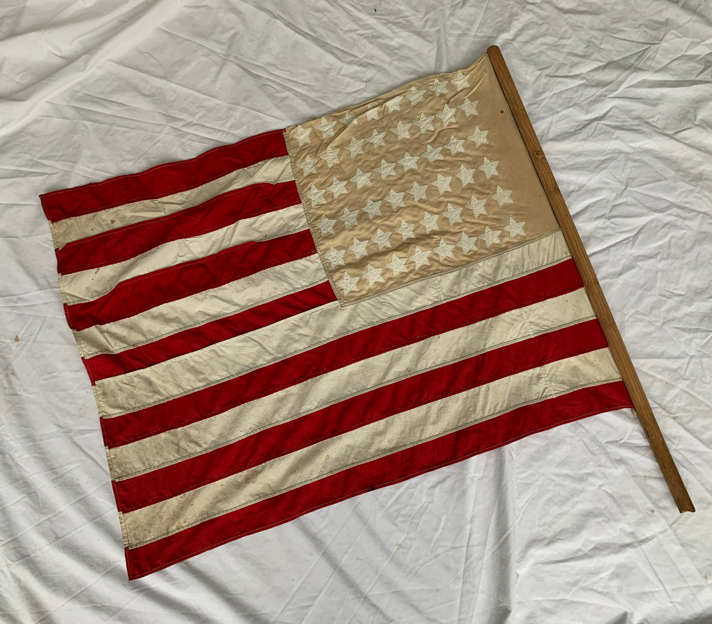 WW2 USA D-Day Liberation Flag from Normandy 1944