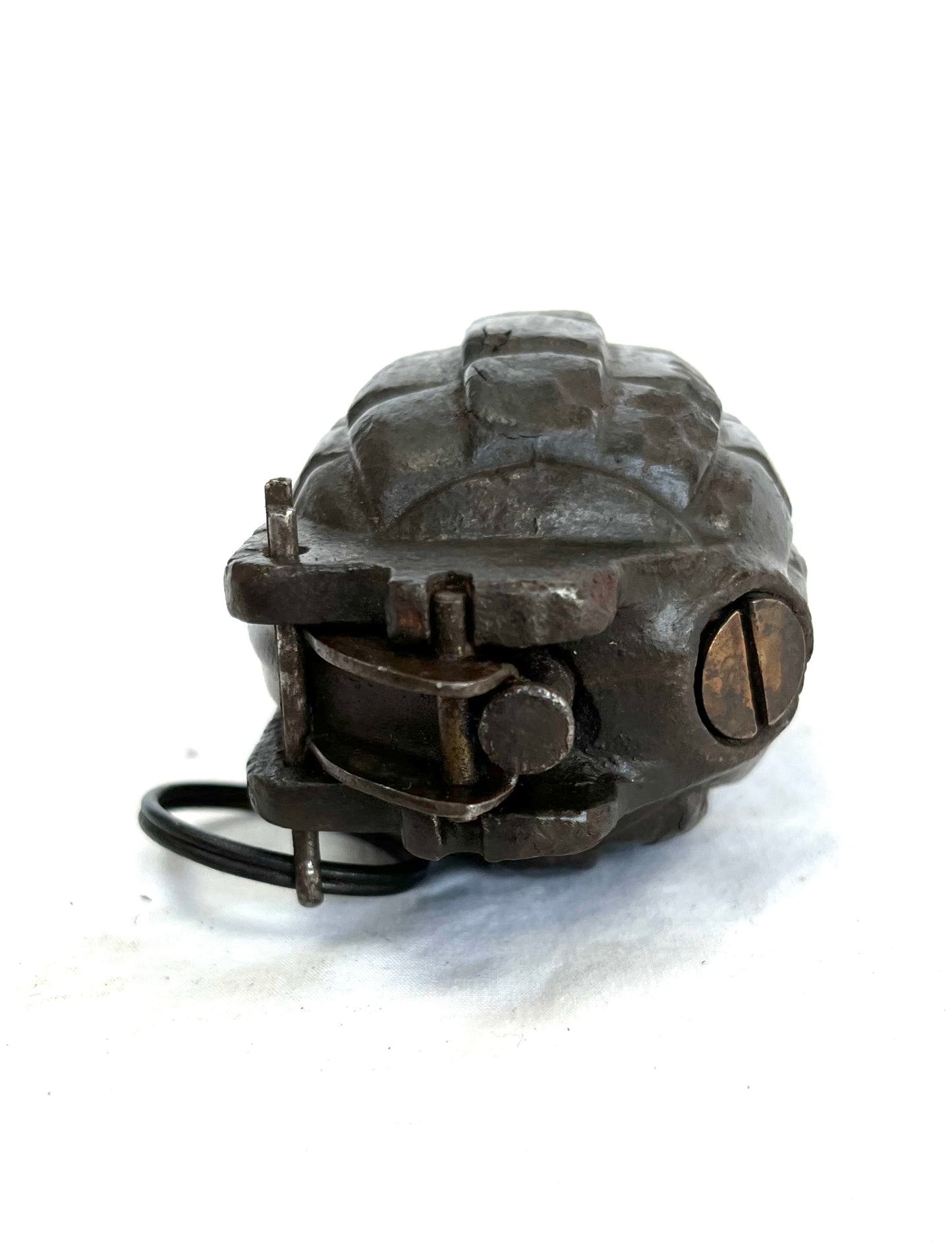 WW1 1916 Mills Bomb No. 5 Mk1 Hand Grenade inert. Super original condition.