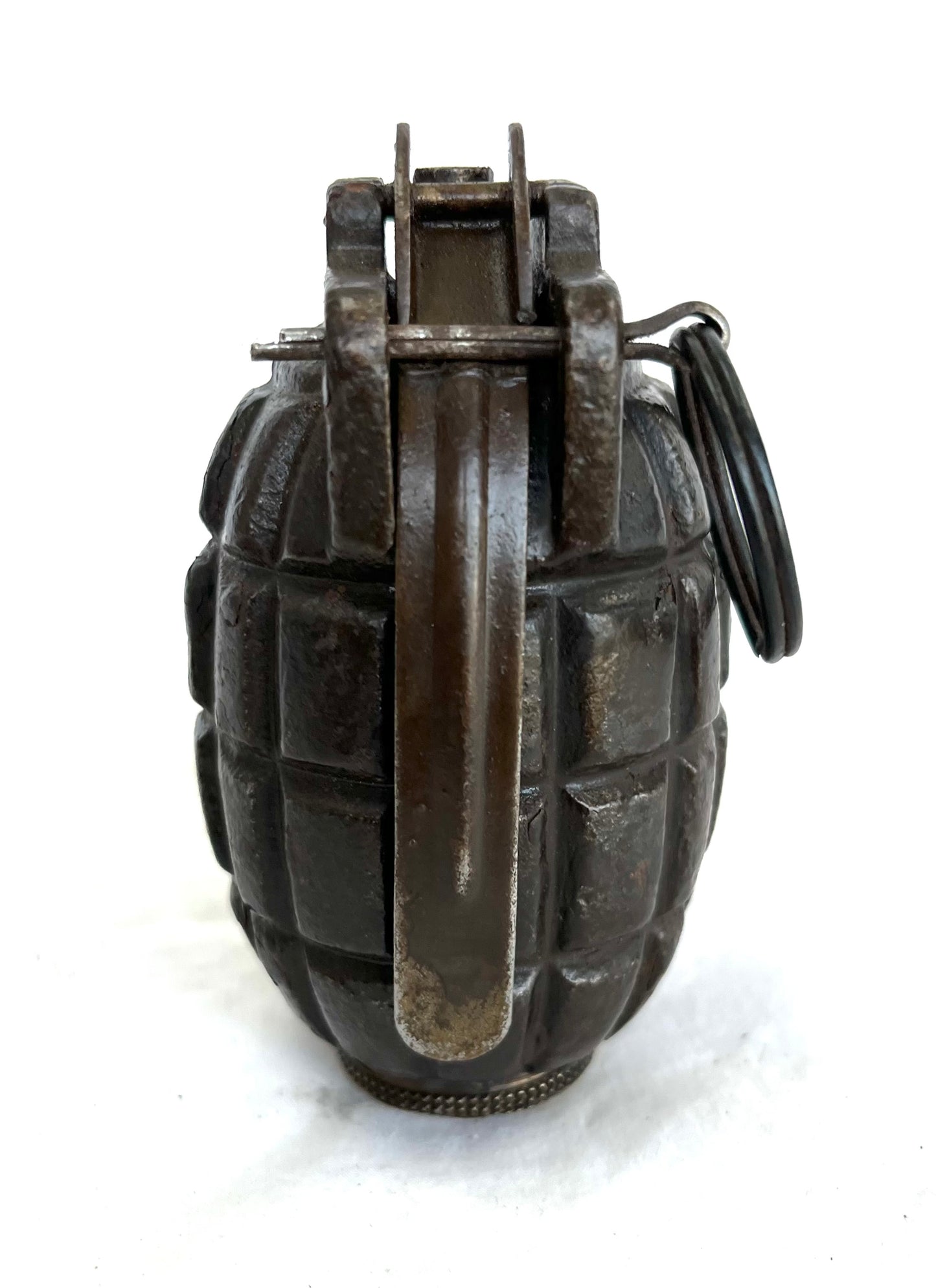 WW1 1916 Mills Bomb No. 5 Mk1 Hand Grenade inert. Super original condition.