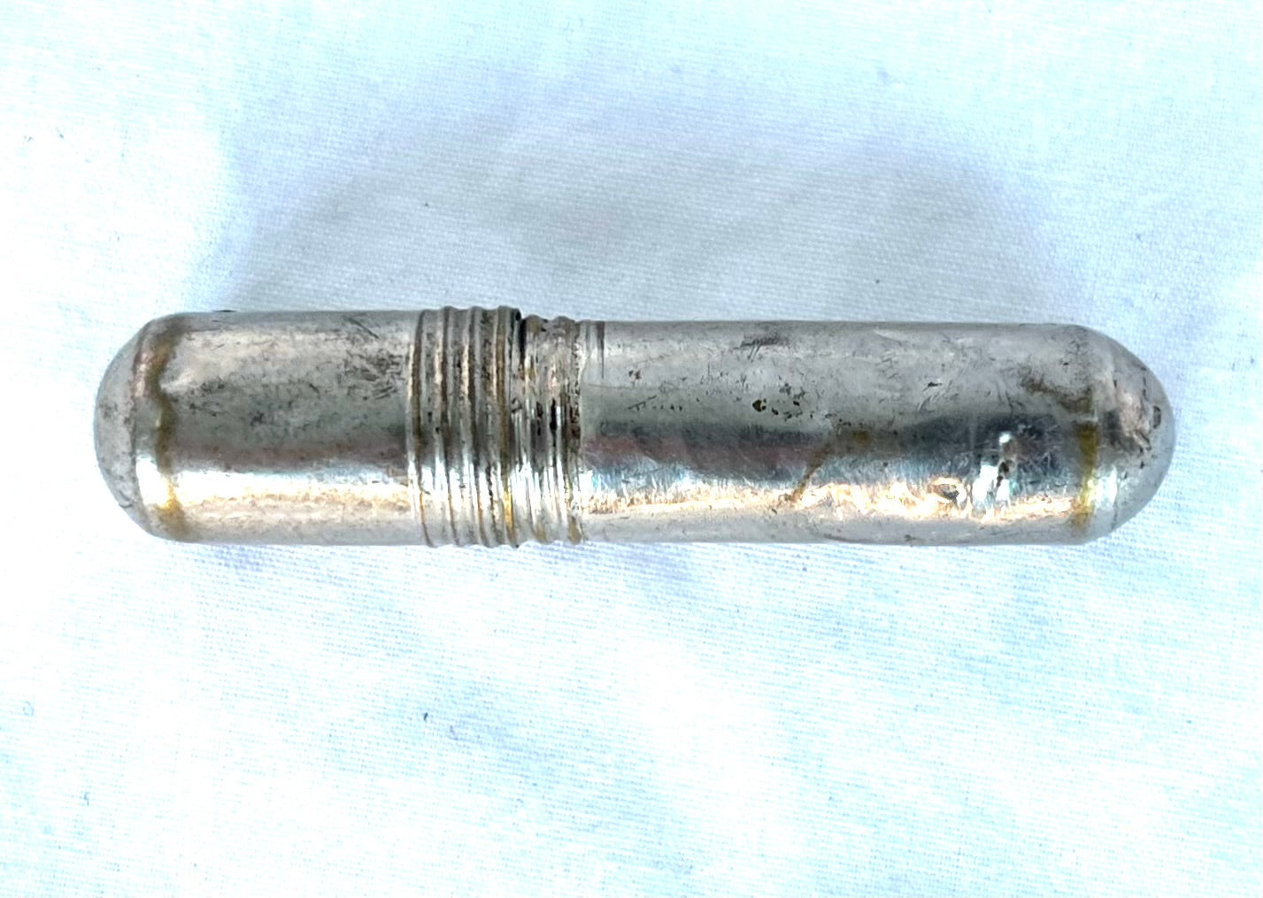 WW2 SOE/Resistance Male Agents concealed message container plug.