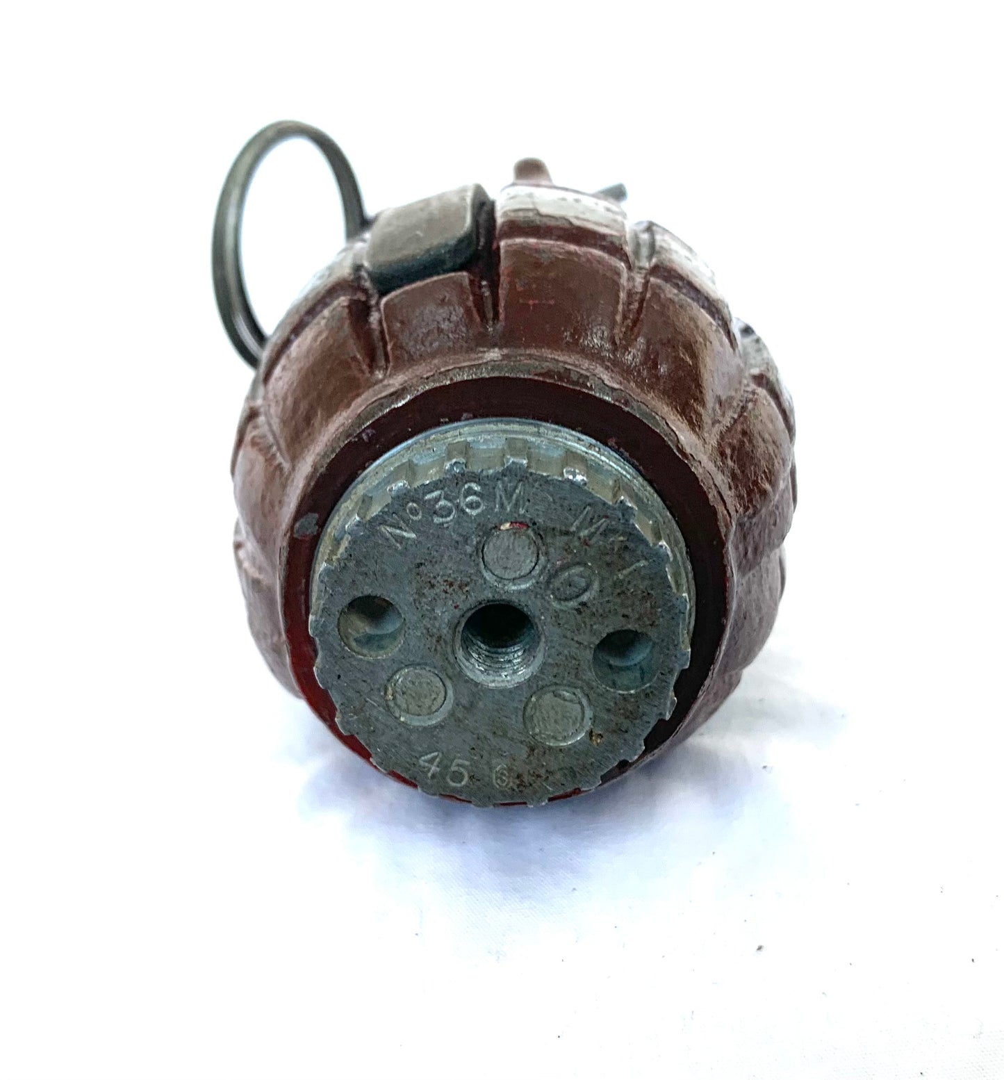 WW2 Mills Training Hand Grenade inert. Fabulous original condition.