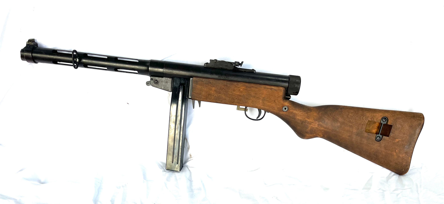 Deactivated WW2 Suomi Sub Machine Gun dated 1932.