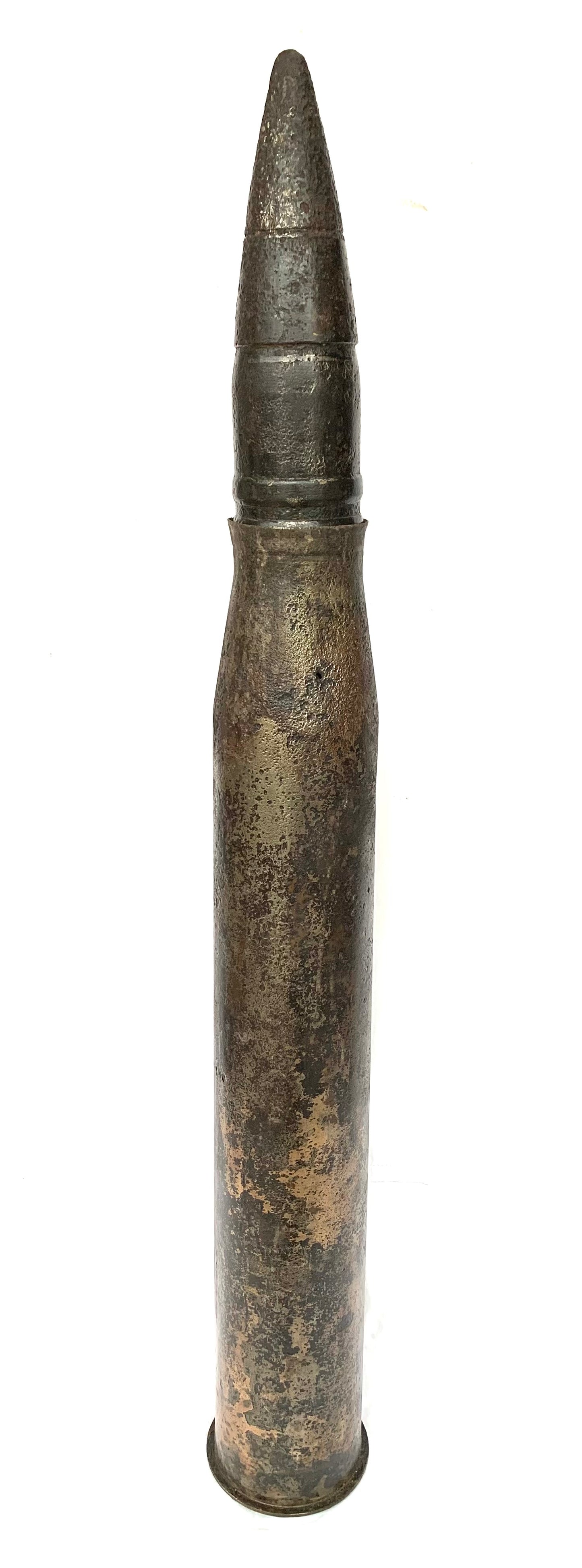 WW2 German King Tiger Armour Piercing Round Dated 1944 - Inert