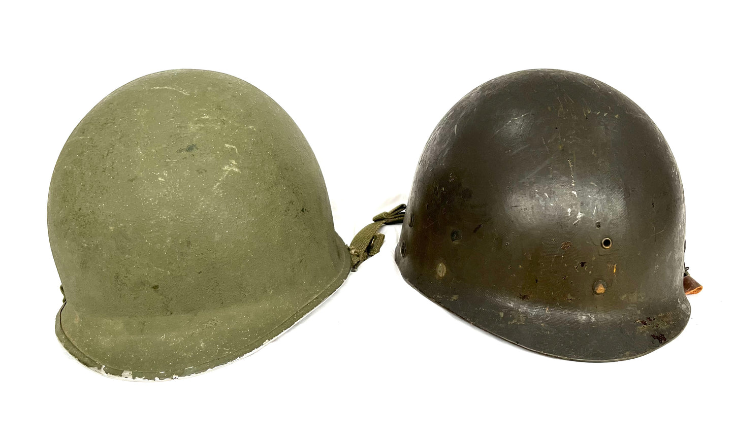 WW2 Original American M1 Fixed Bale C Shell Para Helmet. 101st and 82nd Airborne.