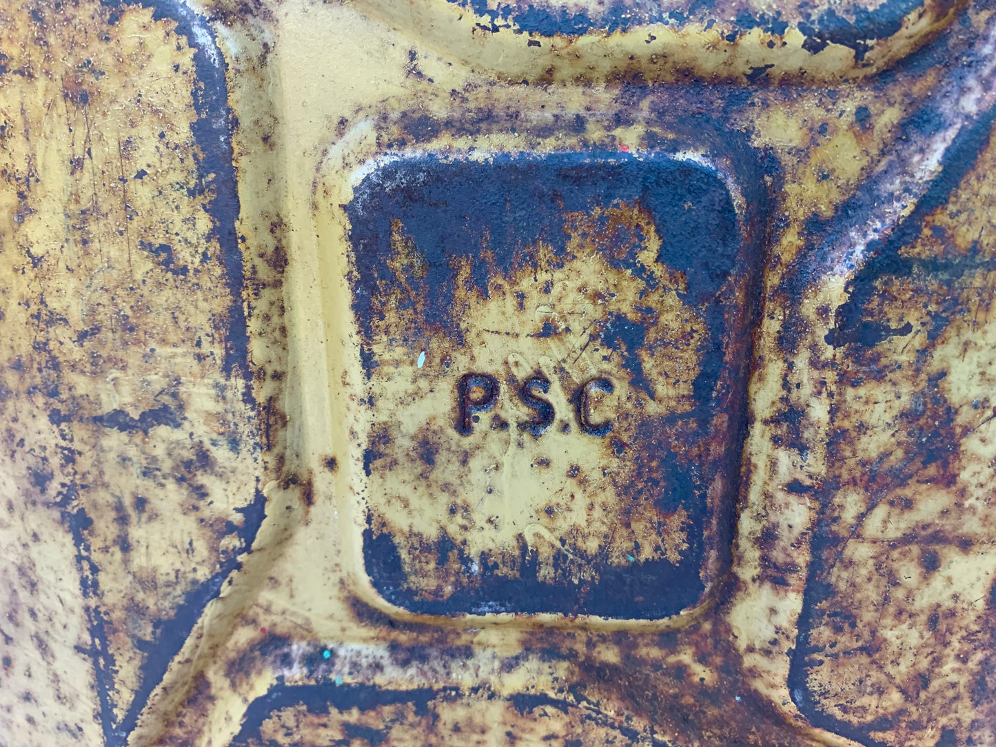 WW2 British Jerry Can dated 1943 from Normandy - Desert Rats.
