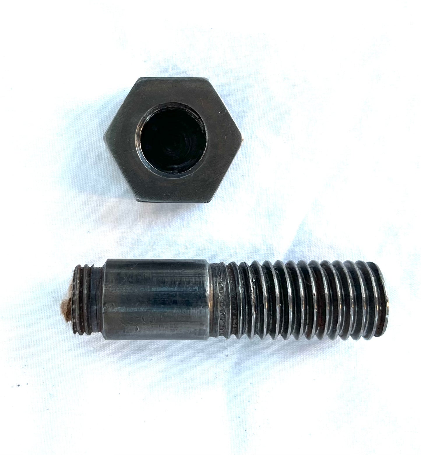 WW2 SOE/Resistance Bolt with concealed pencil and message paper. Includes wartime message!