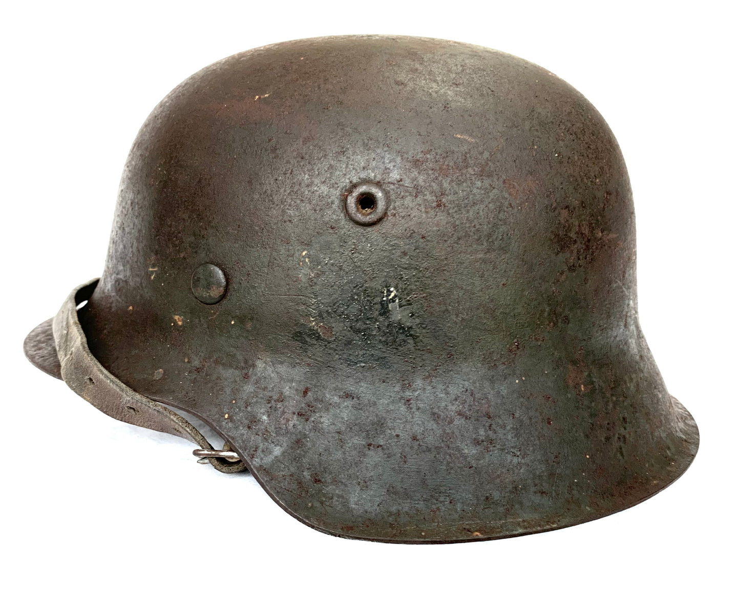 WW2 German M42 single decal Helmet