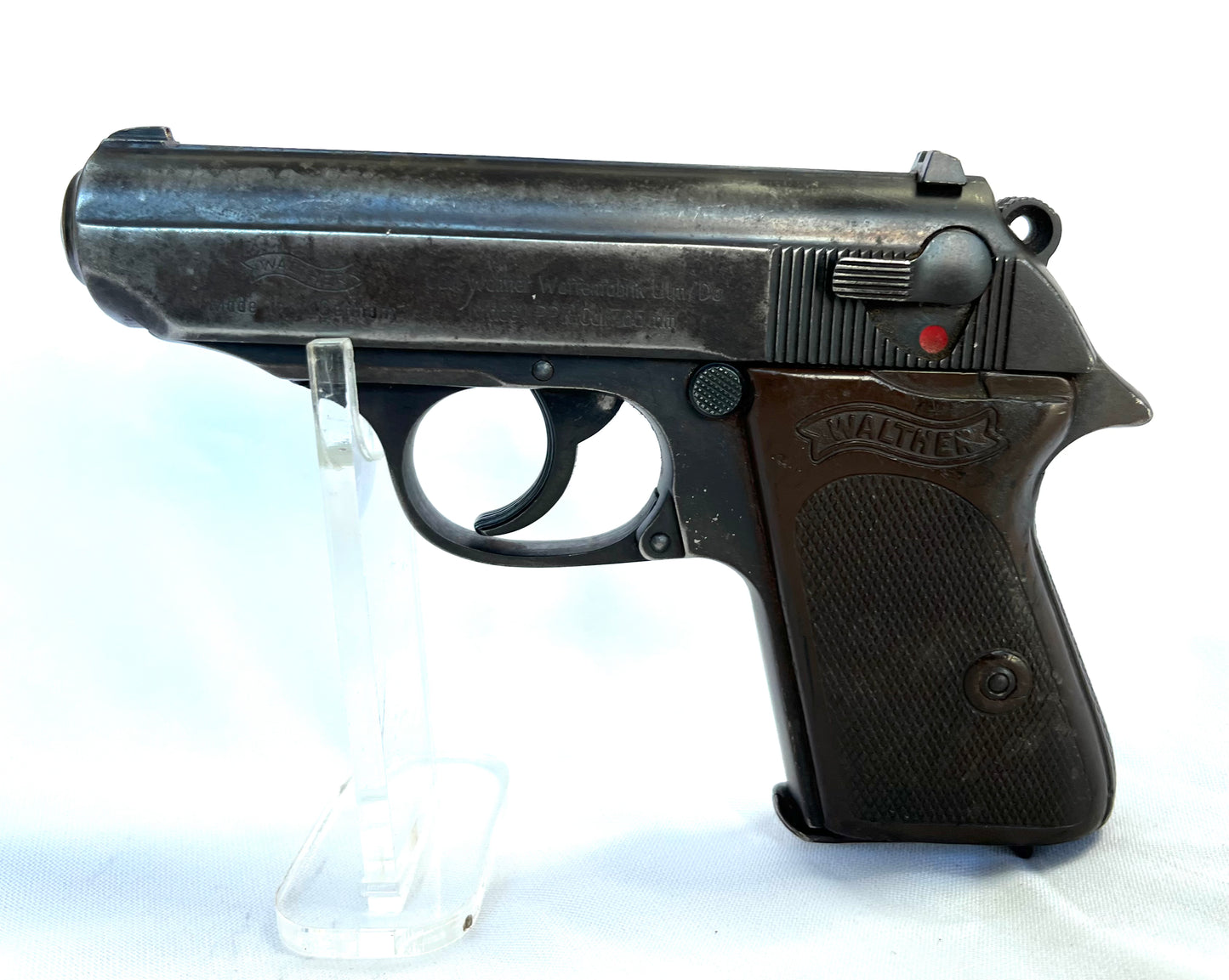 Deactivated Weimar PPK pistol. Matching Serial numbers