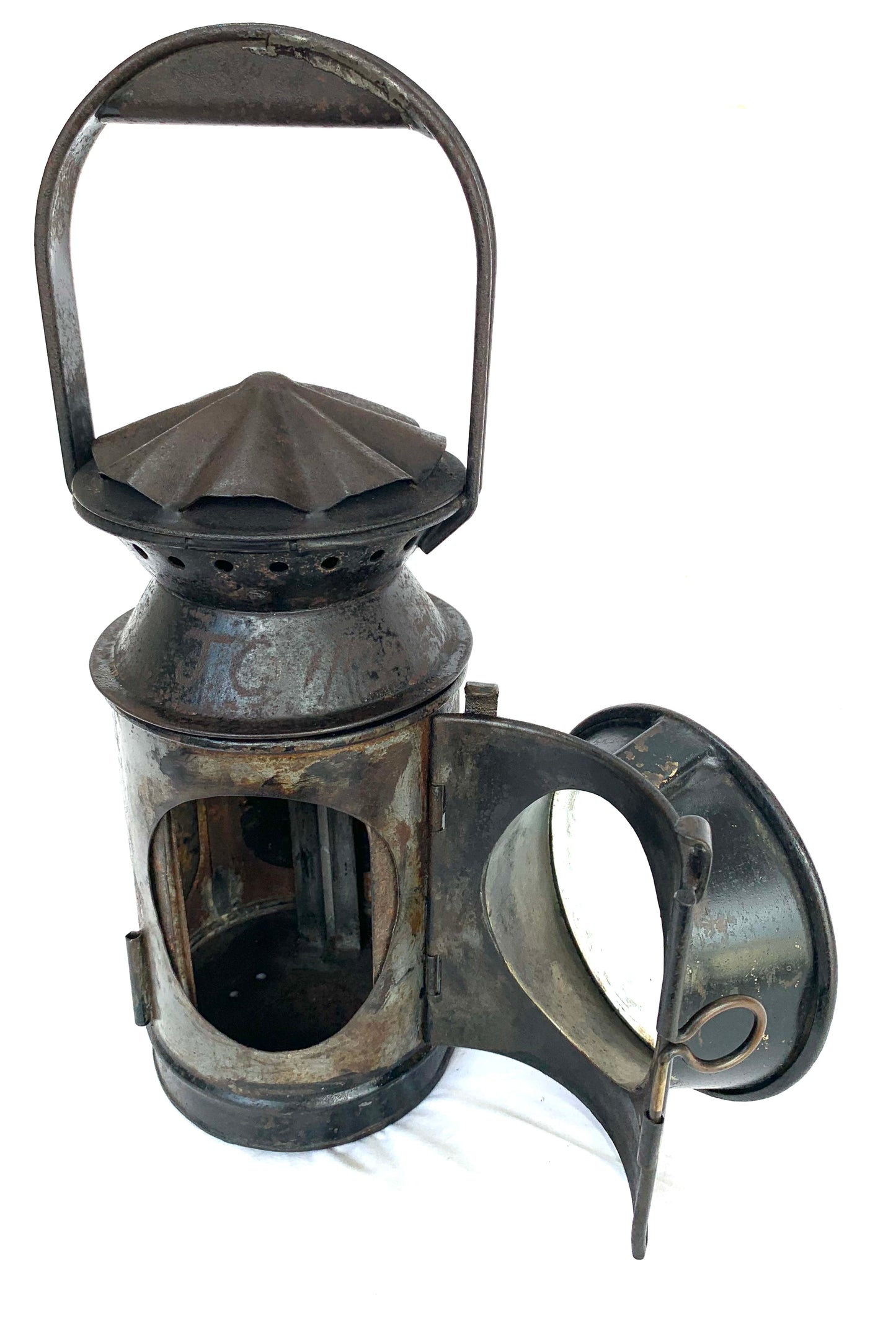 WW2 British Railway Lamp dated 1939 made by T. E. Blaydon.