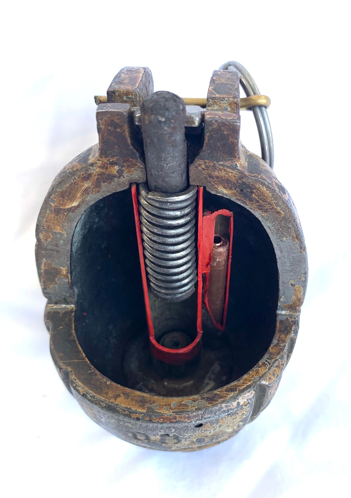 WW2 1940 dated British Mills 36 Grenade - Cutaway.