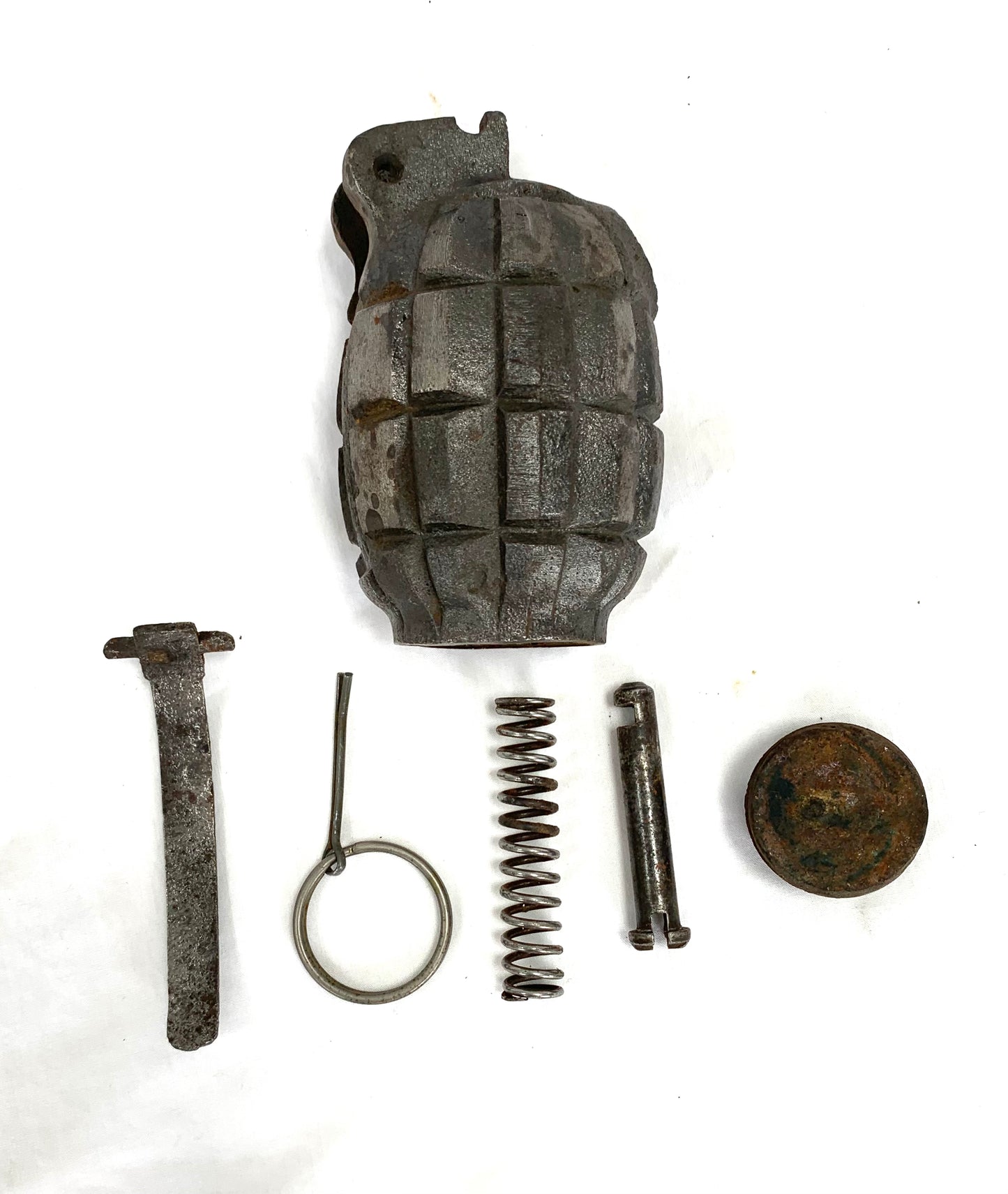 WW1 British Mills 36 Hand Grenade inert.