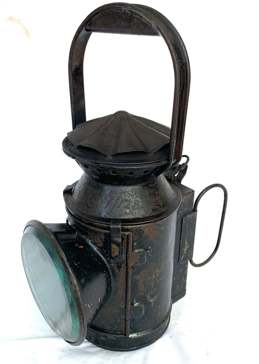 WW2 British Railway Lamp dated 1939 made by T. E. Blaydon.