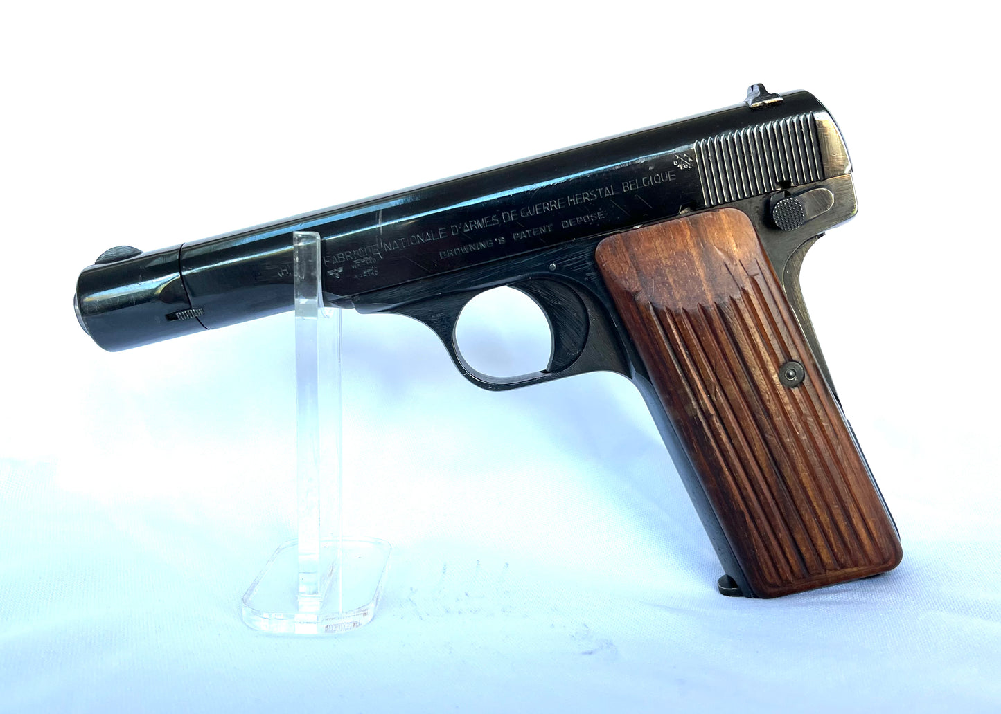 Deactivated Nazi Luftwaffe Browning FN1922 pistol. Matching Serial numbers