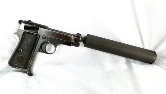Deactivated Silenced Beretta M1934 with removable silencer.