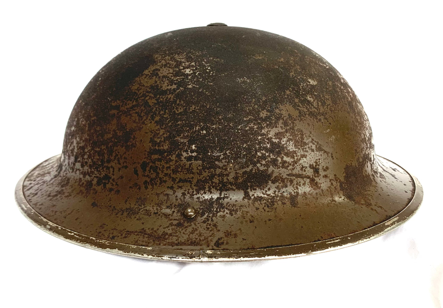 WW2 British Tommy Helmet Dated 1939 with Liner and Chinstrap