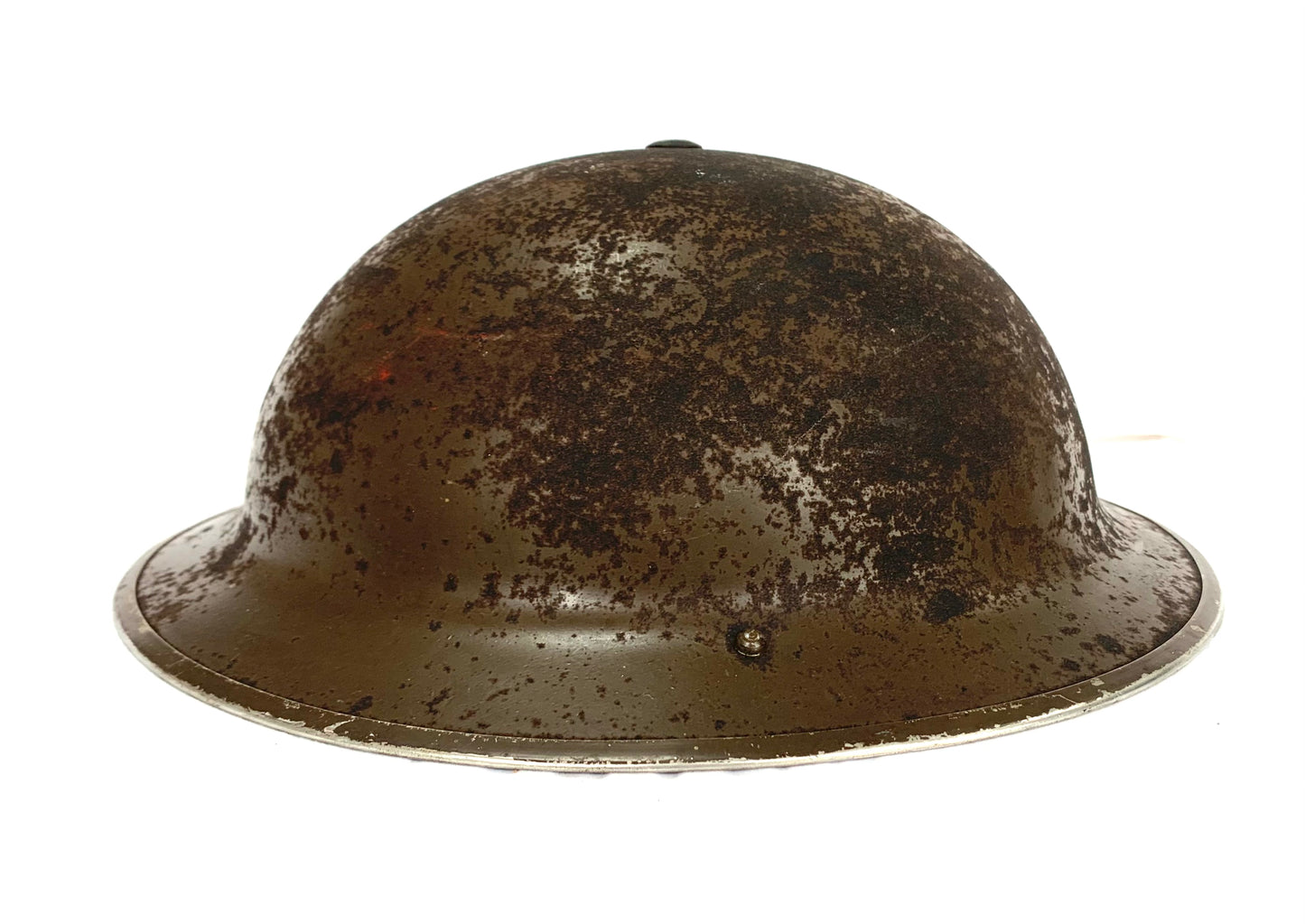 WW2 British Tommy Helmet Dated 1939 with Liner and Chinstrap