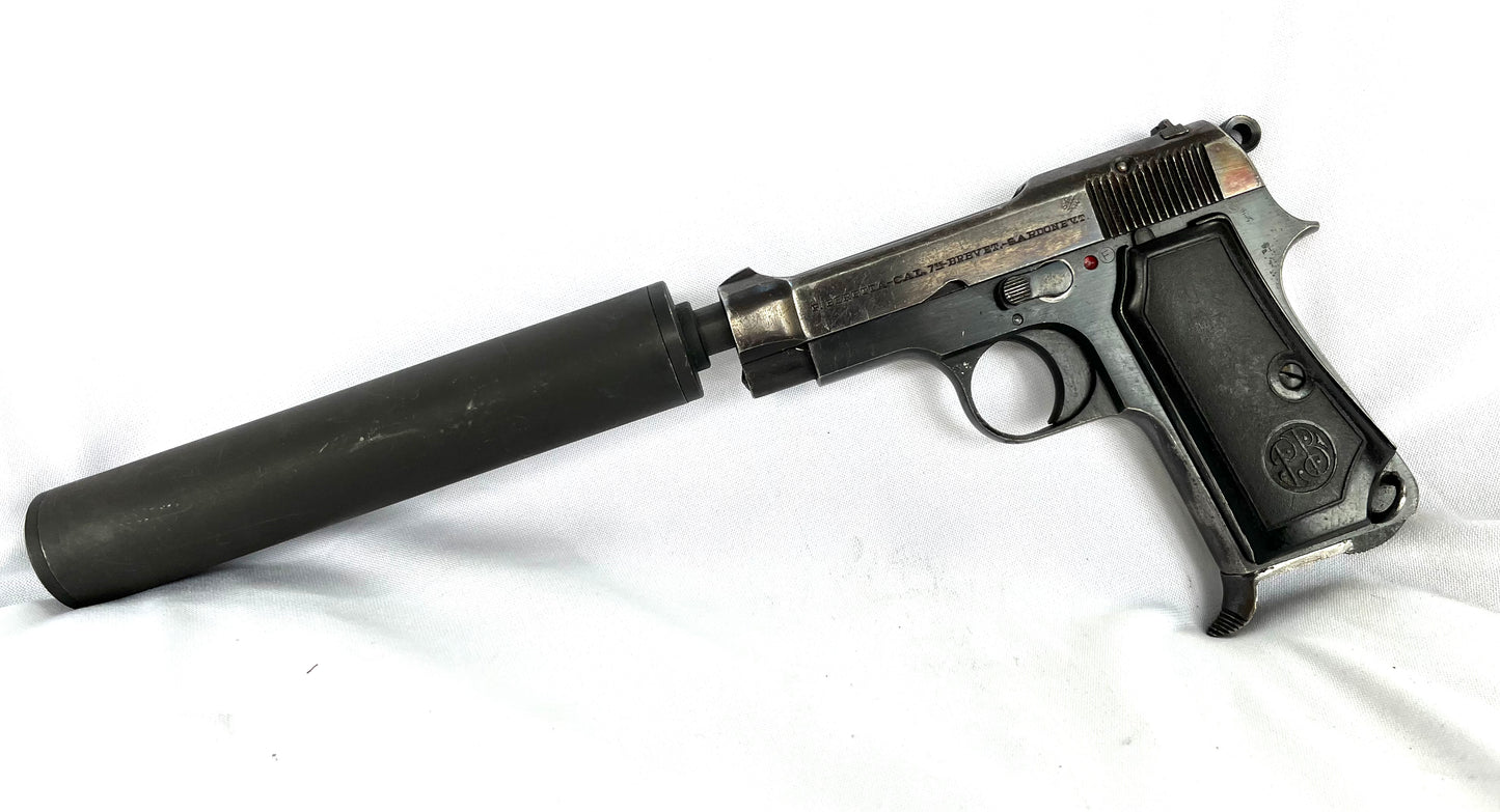 Deactivated Silenced Beretta M1934 with removable silencer.