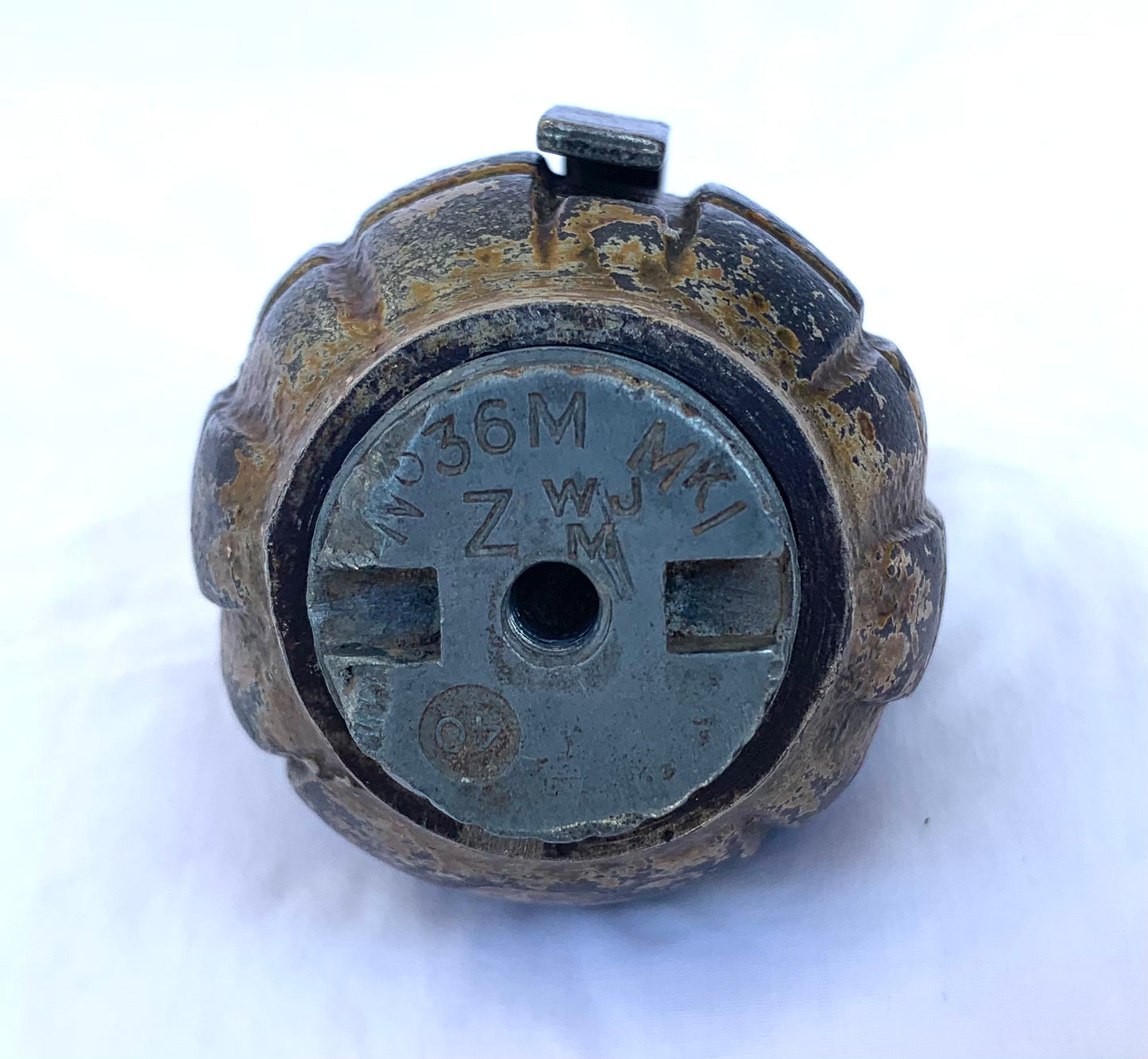 WW2 1940 dated British Mills 36 Grenade - Cutaway.