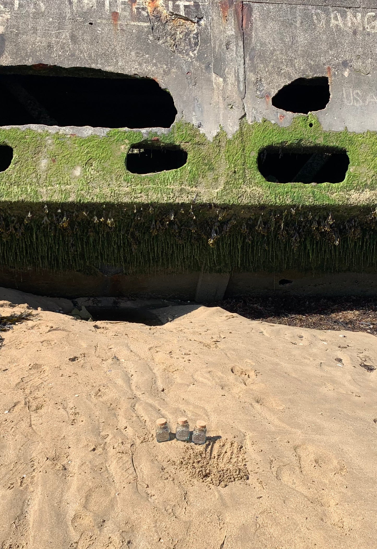 Bottled Sand from Gold Beach Normandy