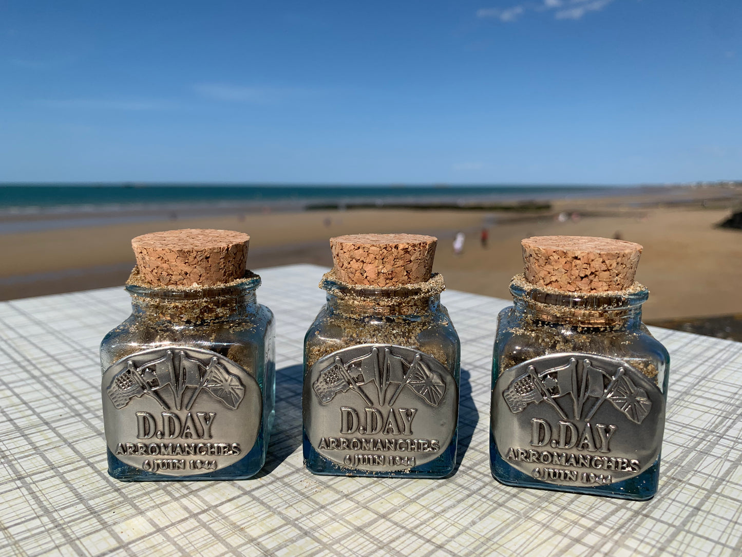 Bottled Sand from Gold Beach Normandy