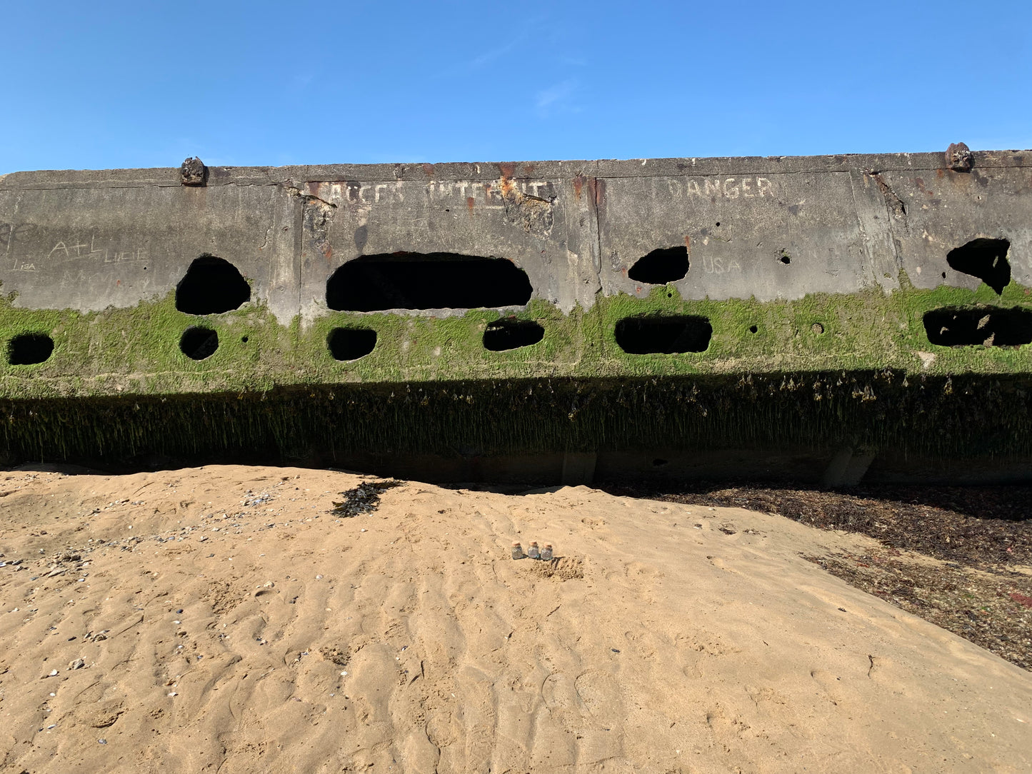 Bottled Sand from Gold Beach Normandy