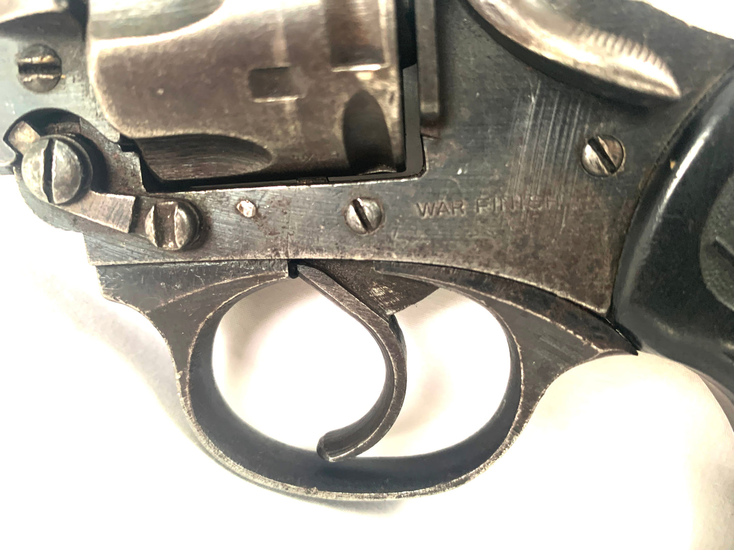 Deactivated WW2 Webley MkIV .38 Revolver ‘War Finish’ matching serial numbers