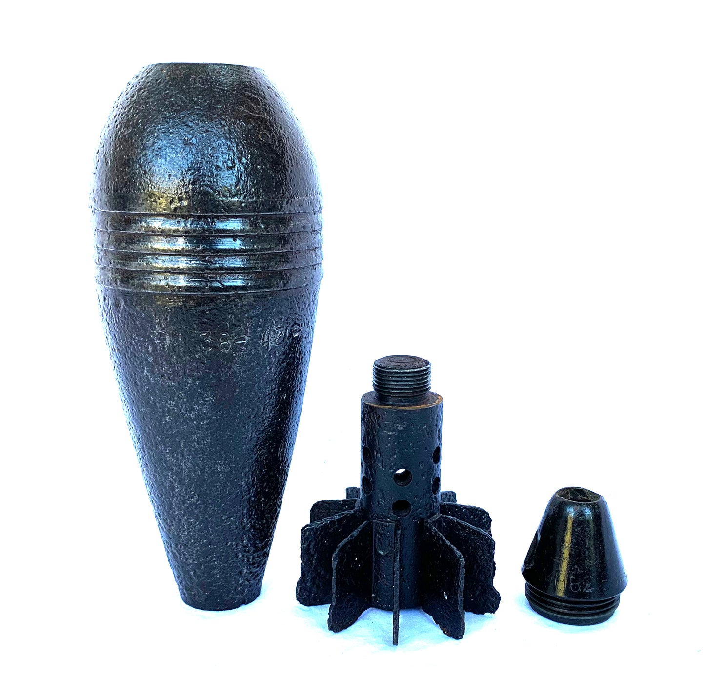 WW2 Russian 8cm Mortar Round for the 82mm Mortar Model 1941