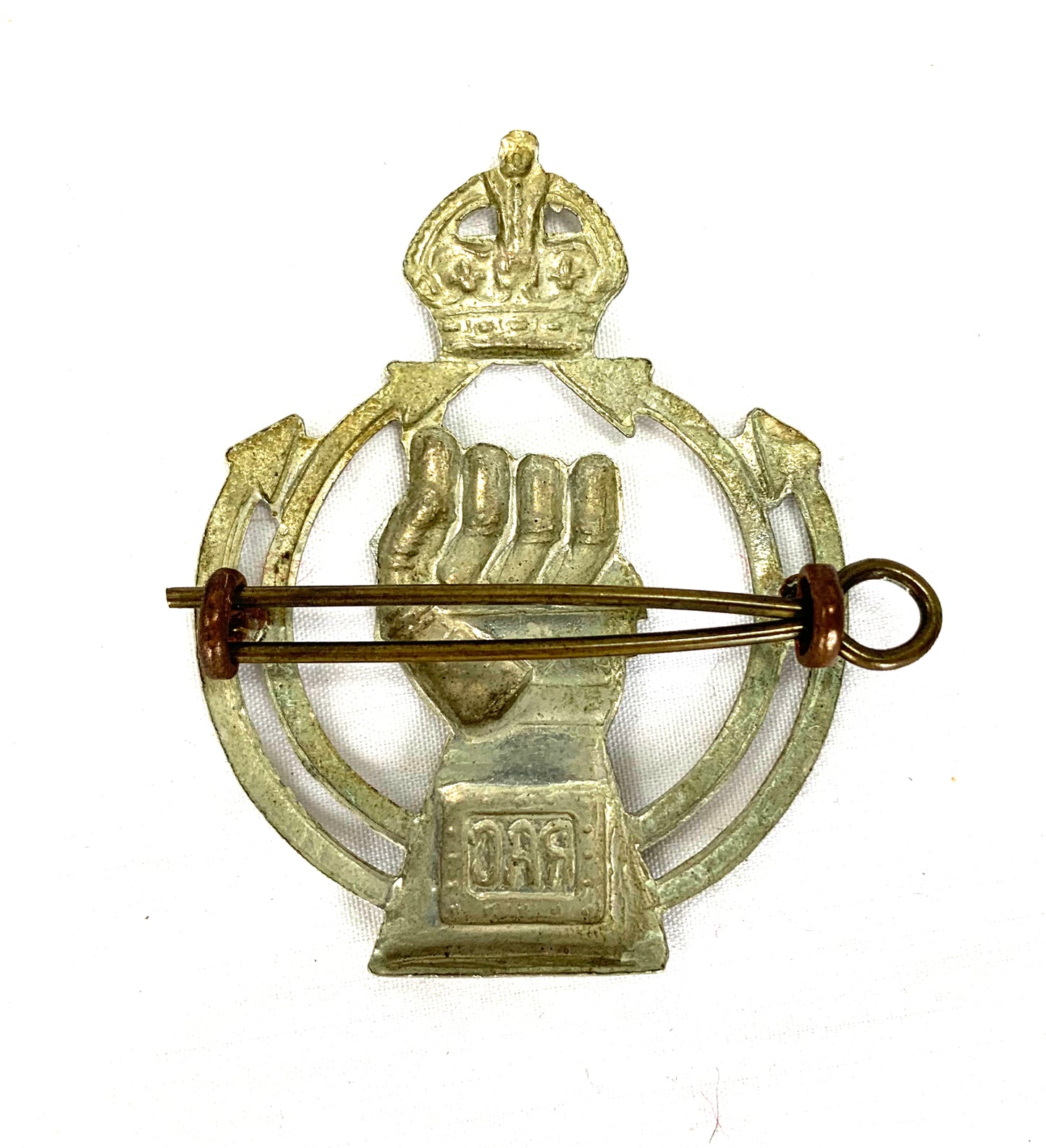 Royal Armour Corp Original Cap Badge.