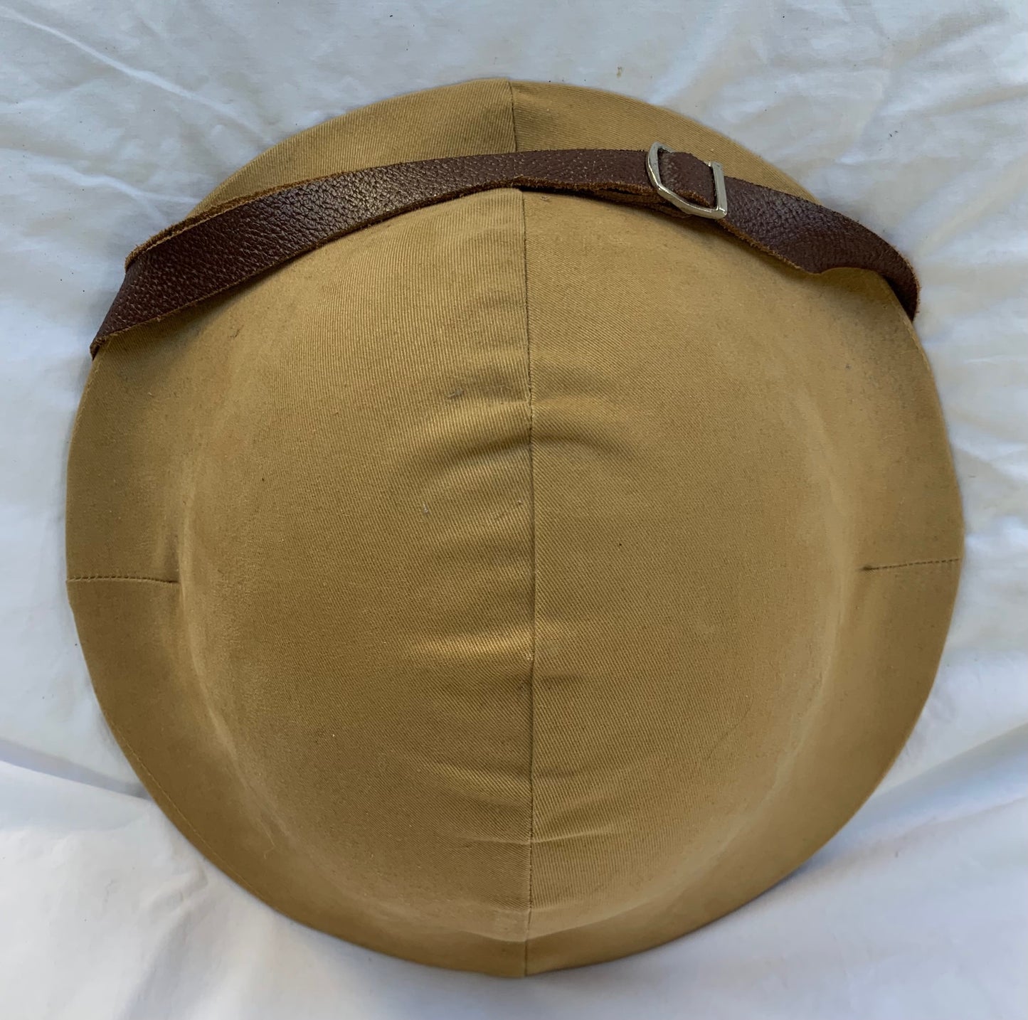 WW1 British Tommy Helmet with Cover, Liner and Chinstrap