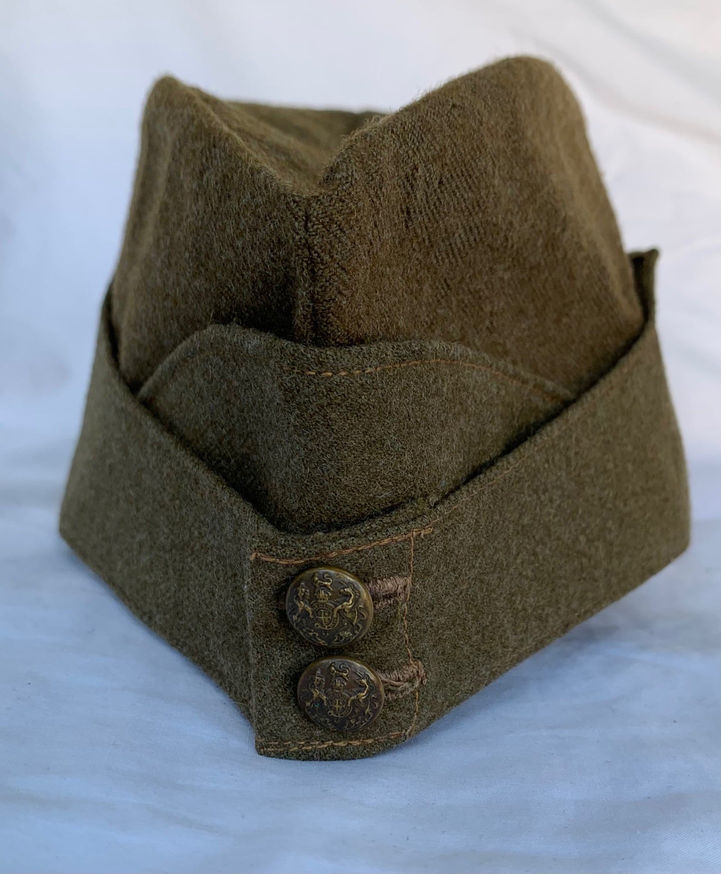 WW2 British Army Side Cap dated 1940